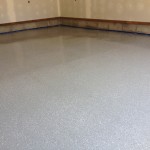 After - Garage Floor Epoxy with Flakes